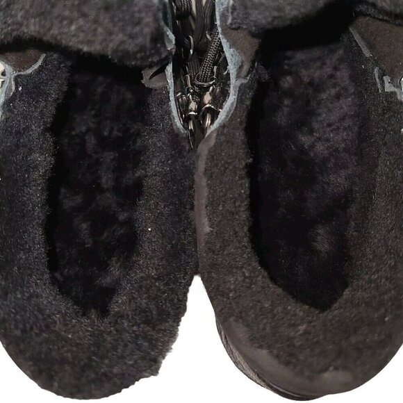 Diemme Capri Black Patent Leather Boot Size 36 6 Black New - Picture 9 of 15